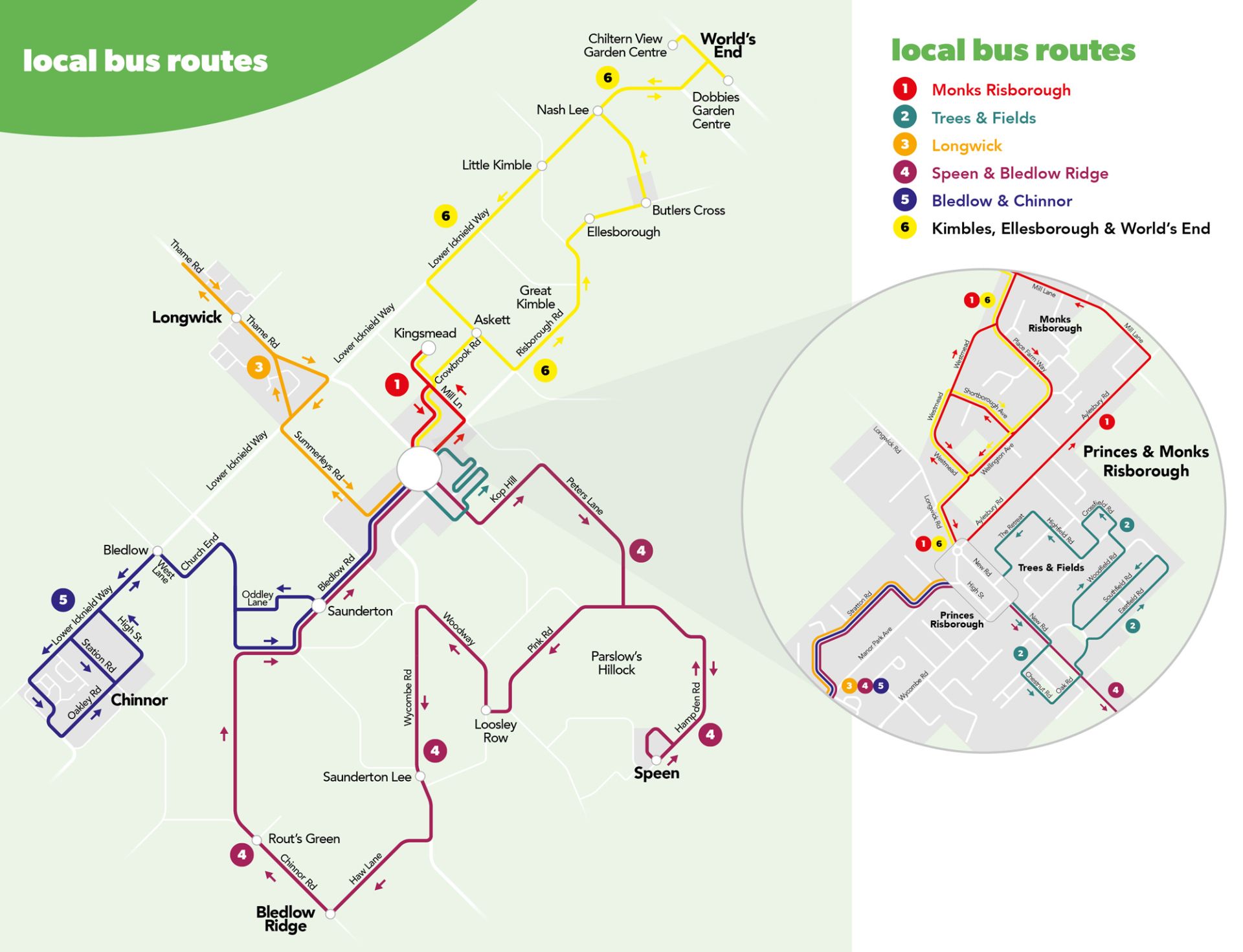 Routes Timetables